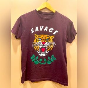 Eighty Eight Savage tiger tee Child’s L (10/12) / Women’s XS